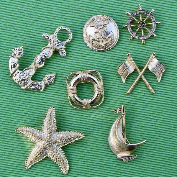 Anchor Brooch