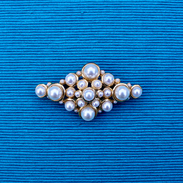 Pearls Pearls Brooch