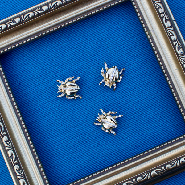 Sparkle Bug Brooches