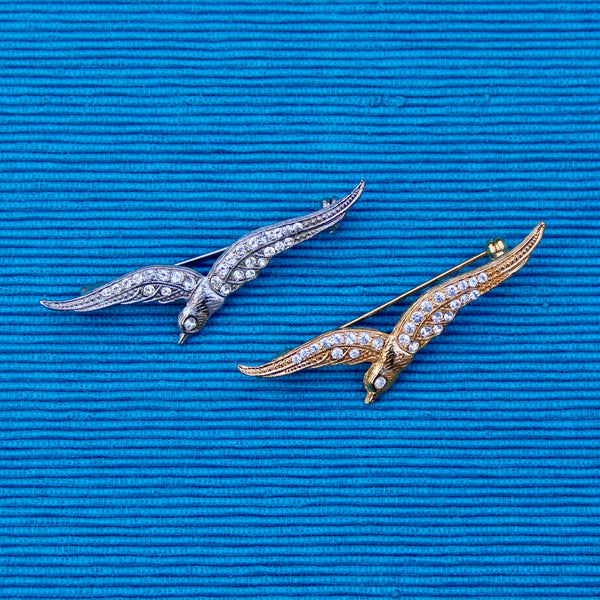 Seagull Brooch