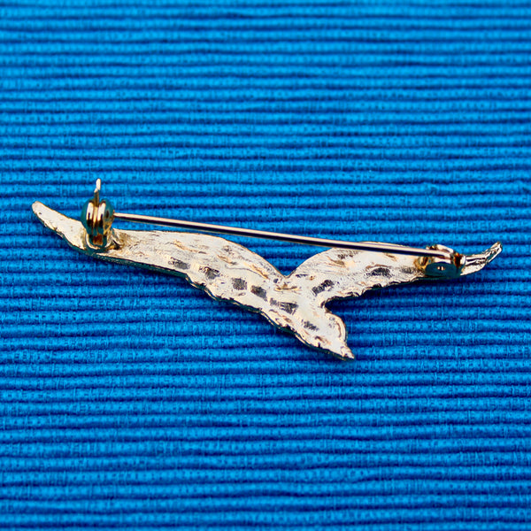 Seagull Brooch