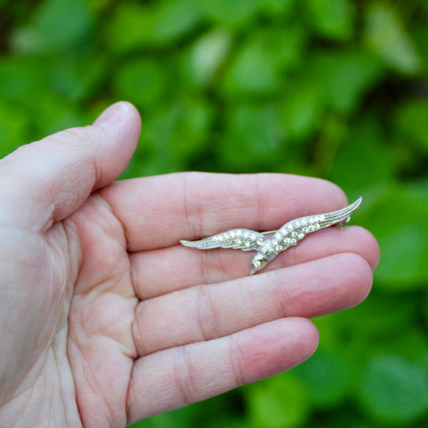 Seagull Brooch