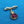 Load image into Gallery viewer, Red Drop Bow Brooch
