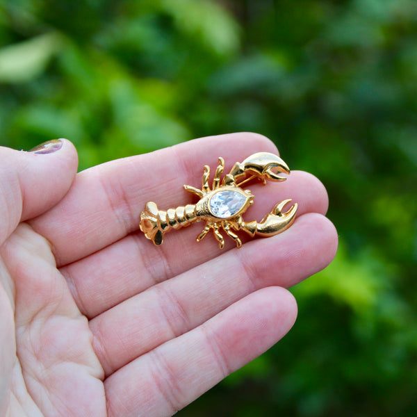 Lobster Brooch