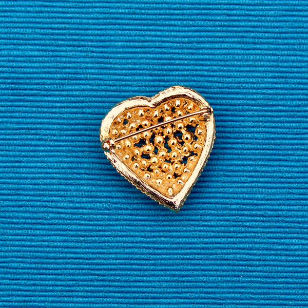 Clear Rhinestone Heart