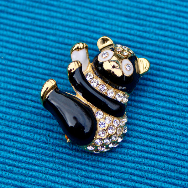 Panda Brooch