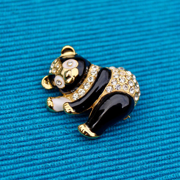 Panda Brooch