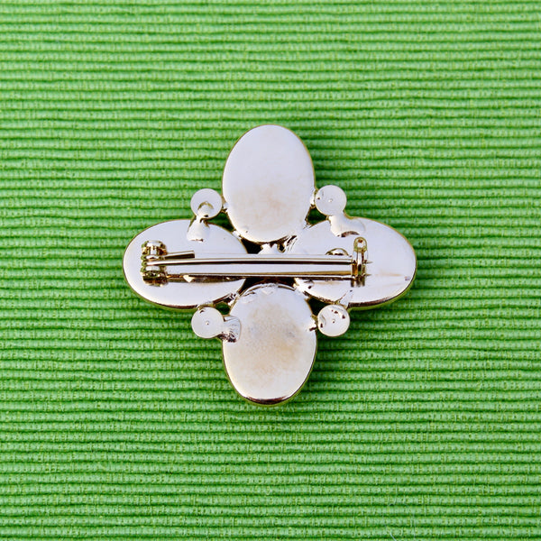 Light Green Quattro Brooch