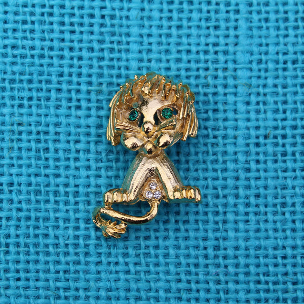 Cute Lion Cub Brooch