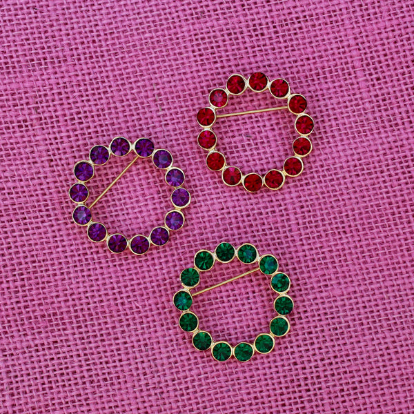 Green or Red or Purple Wreath
