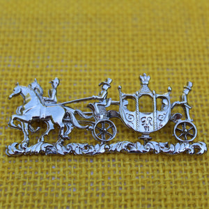 Cinderella or Royal Carriage Brooch