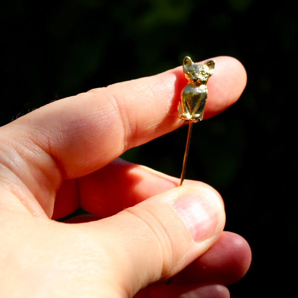 Tiny Kitten Stick Pin