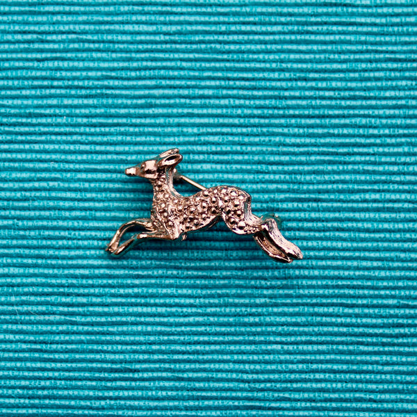 Running Deer Brooch