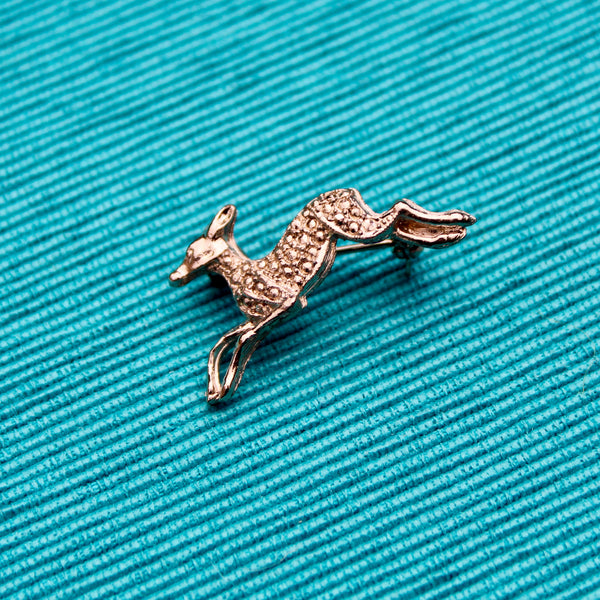 Running Deer Brooch