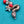 Load image into Gallery viewer, Giant Red and Turquoise Snake Brooch
