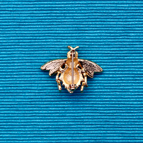 Bee Topaz Wing Brooch