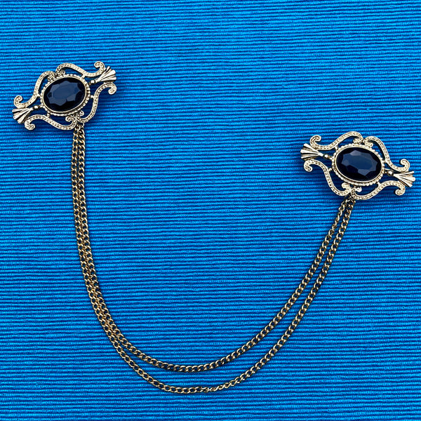 Black Doublet Brooch